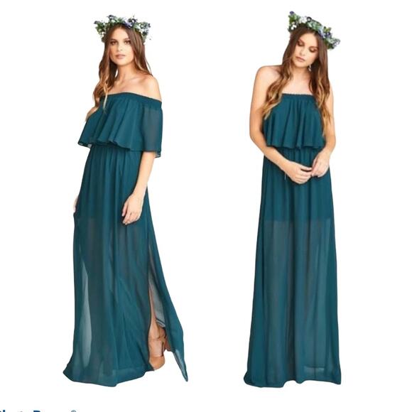 Show Me Your Mumu hacienda dress jade M NWT - Picture 4 of 5